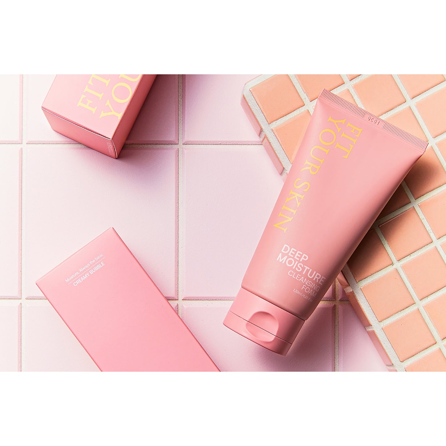 フィットユアスキン ディープモイスチャークレンジングフォーム　120ml