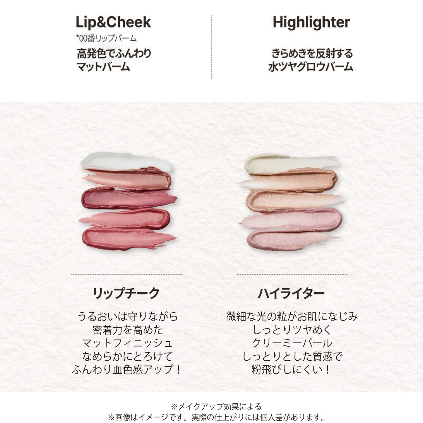 フィットユアスキン リップチークヒドゥンライター 02 サテンローズ 5g