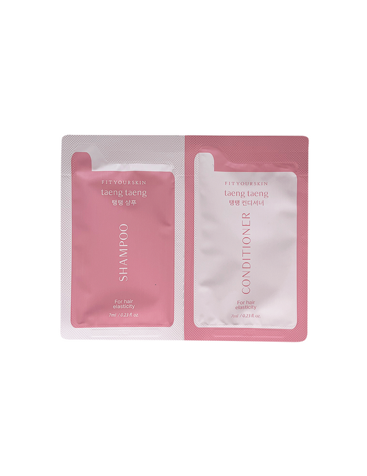 フィットユアスキン テンテンシャンプー＆コンディショナーサシェ　各7ml